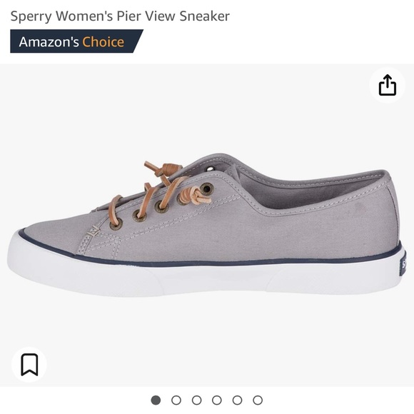 Sperry Women's Pier View Sneaker Core Grey - Picture 4 of 9